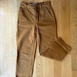 Everlane The Straight Leg Crop (Regular) - Golden Brown Size 4